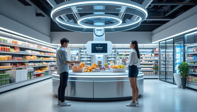 découvrez comment la boutique autonome révolutionne l'encaissement grâce à la vision par ordinateur, offrant une expérience rapide et sans contact pour les clients.