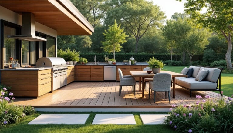 découvrez comment la cuisine d'été transforme votre jardin en un espace convivial et chaleureux, idéal pour partager des moments gourmands en plein air.