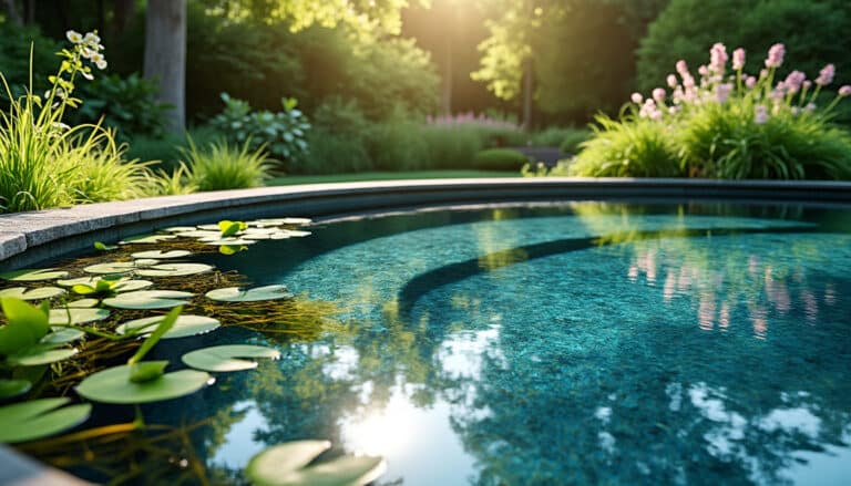 découvrez la piscine naturelle, un bassin écologique où les plantes filtrent l'eau pour offrir un espace de baignade sain et respectueux de l'environnement.