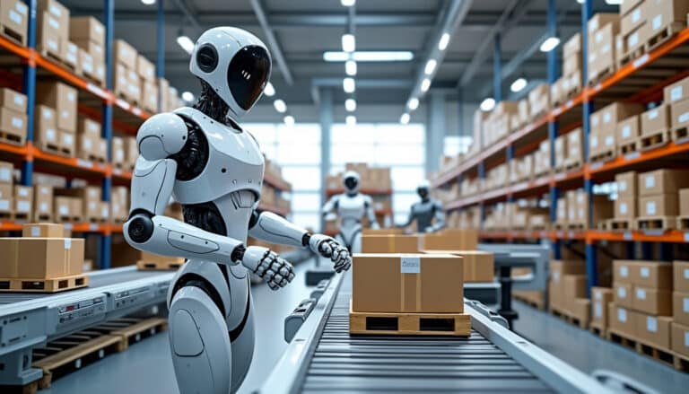découvrez comment la robotique humanoïde révolutionne la logistique en compensant le déficit de main-d'œuvre grâce à des solutions automatisées et efficaces.