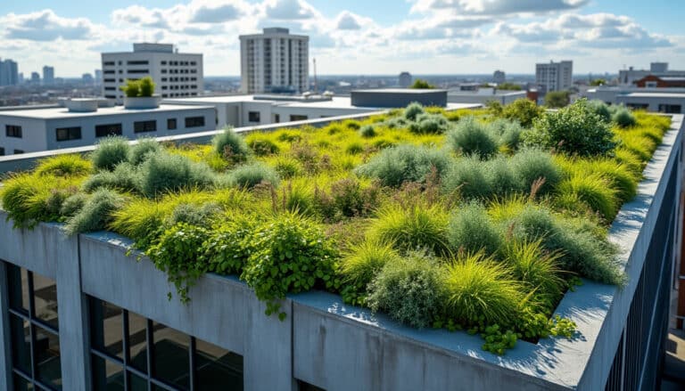 découvrez comment la toiture végétalisée améliore l'inertie thermique du bâtiment en régulant la température intérieure et en favorisant une meilleure isolation écologique.