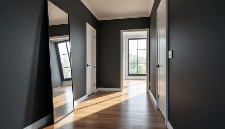 découvrez comment un miroir d'entrée peut illuminer vos couloirs sombres en reflétant la lumière et en agrandissant visuellement l'espace.