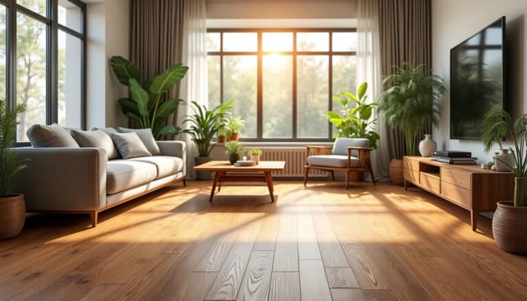 découvrez comment le parquet massif crée une atmosphère chaleureuse et conviviale dans vos pièces à vivre, alliant élégance et confort naturel.
