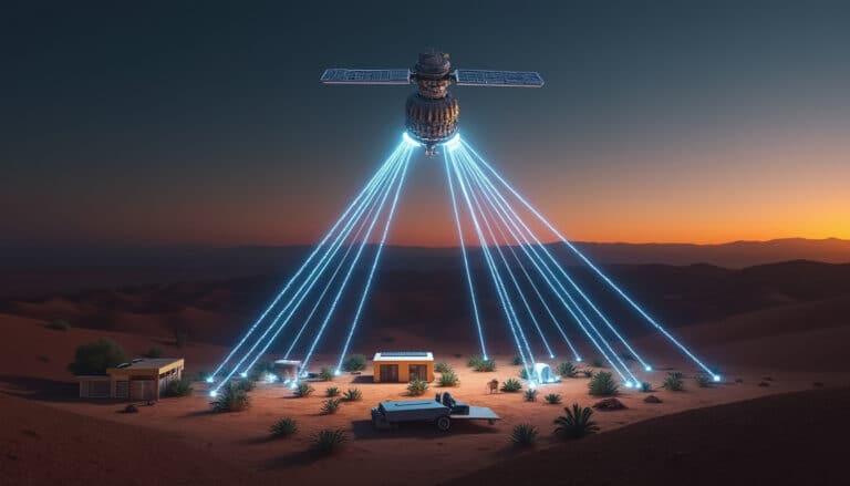 le satellite starlink apporte une connexion internet fiable dans les déserts médicaux, facilitant l'accès aux services de santé et améliorant la communication dans les zones isolées.