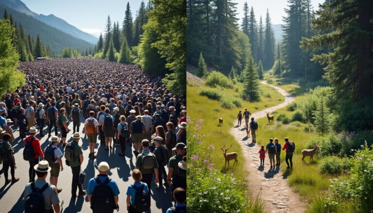 face à l'overtourisme, les parcs nationaux instaurent des quotas pour préserver la nature et garantir une expérience durable aux visiteurs.