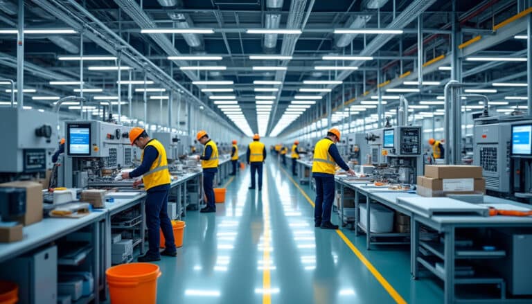 découvrez comment le lean management optimise les processus industriels en éliminant le gaspillage, améliorant ainsi l'efficacité et la productivité des usines.