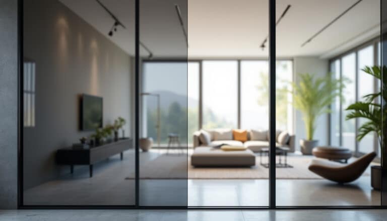 découvrez comment le smart glass s'assombrit intelligemment pour offrir une protection optimale de votre intimité tout en apportant modernité et confort à votre intérieur.