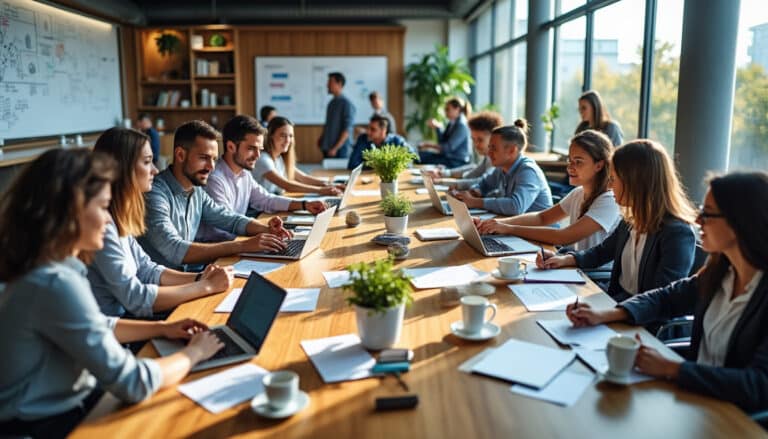 découvrez comment le social learning stimule le partage de connaissances et renforce la collaboration au sein de votre entreprise pour un apprentissage efficace et continu.
