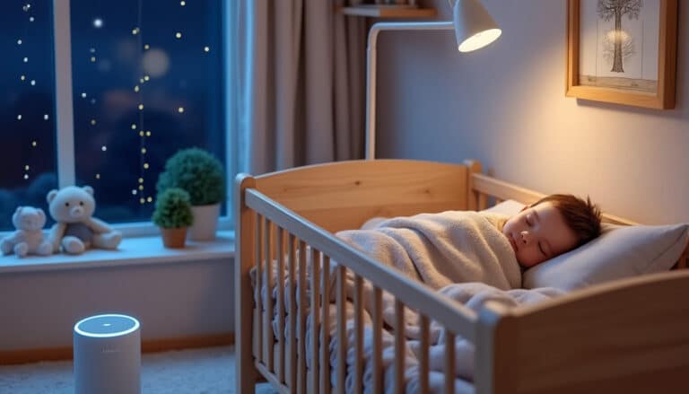 découvrez comment le bruit blanc peut apaiser votre bébé et faciliter son endormissement pour des nuits plus calmes.