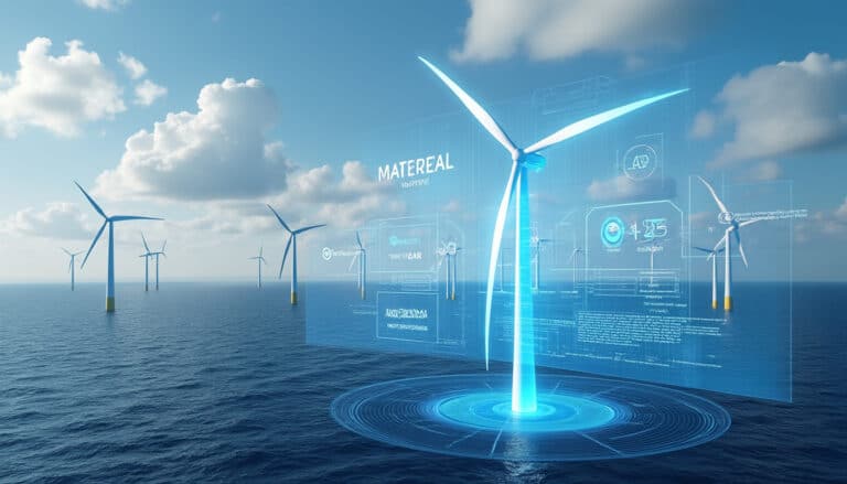 découvrez comment le jumeau numérique permet de simuler et anticiper l'usure des éoliennes en mer pour optimiser leur maintenance et prolonger leur durée de vie.