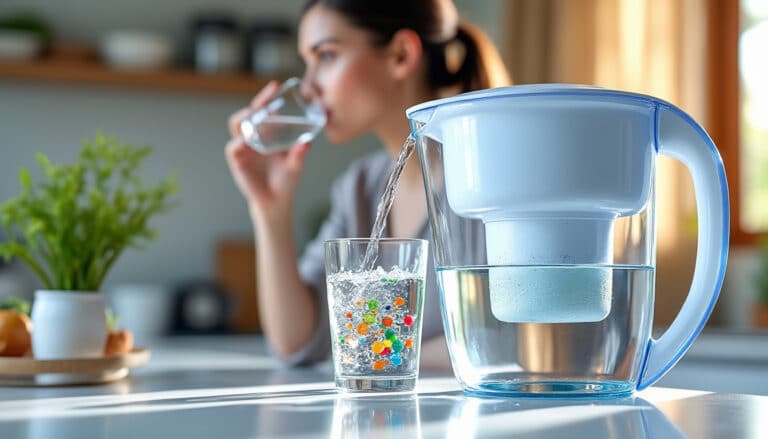 découvrez comment l'eau filtrée contribue à diminuer l'ingestion de microplastiques chez l'homme, améliorant ainsi la qualité de notre santé et de notre environnement.