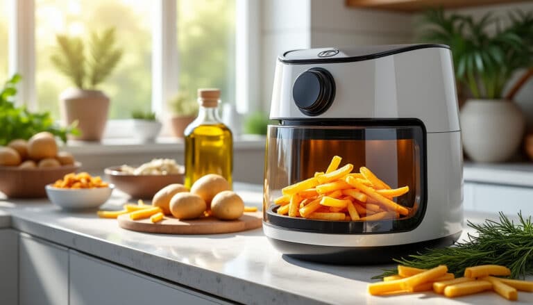 découvrez nos recettes savoureuses pour friteuse sans huile avec des temps de cuisson adaptés pour des plats croustillants et sains.